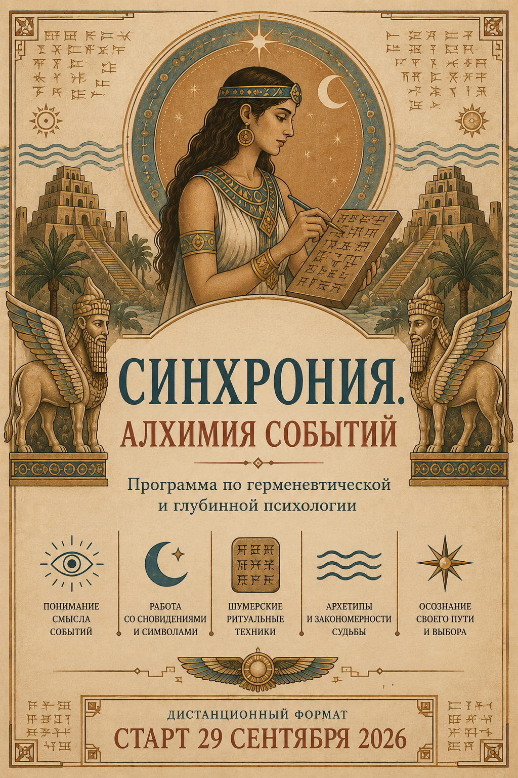 СИНХРОНИЯ. АЛХИМИЯ СОБЫТИЙ - дистанционная программа по герменевтической и глубинной психологии